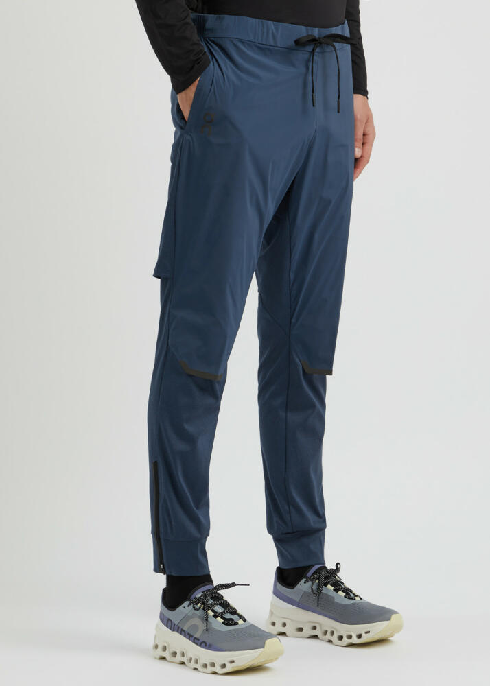 ON Weather Stretch-jersey Sweatpants - Navy Cover