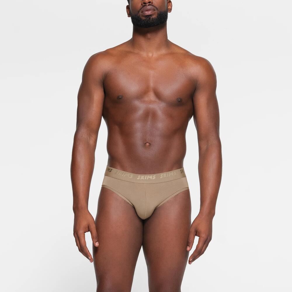 SKIMS Mens Brief 3-Pack | Medium Neutral | SKIMS Stretch Cover