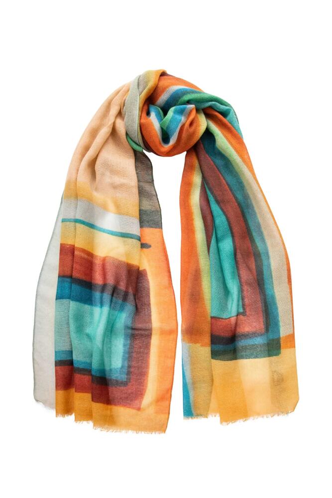 Elizabetta Madrid - Wool Scarf in Turquoise Cover