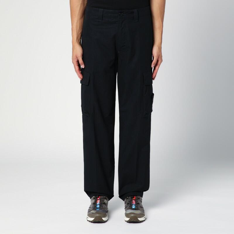 Stone Island Black cargo pants in cotton Cover