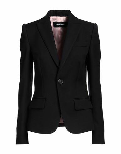 Dsquared2 Woman Blazer Black Polyester Cover