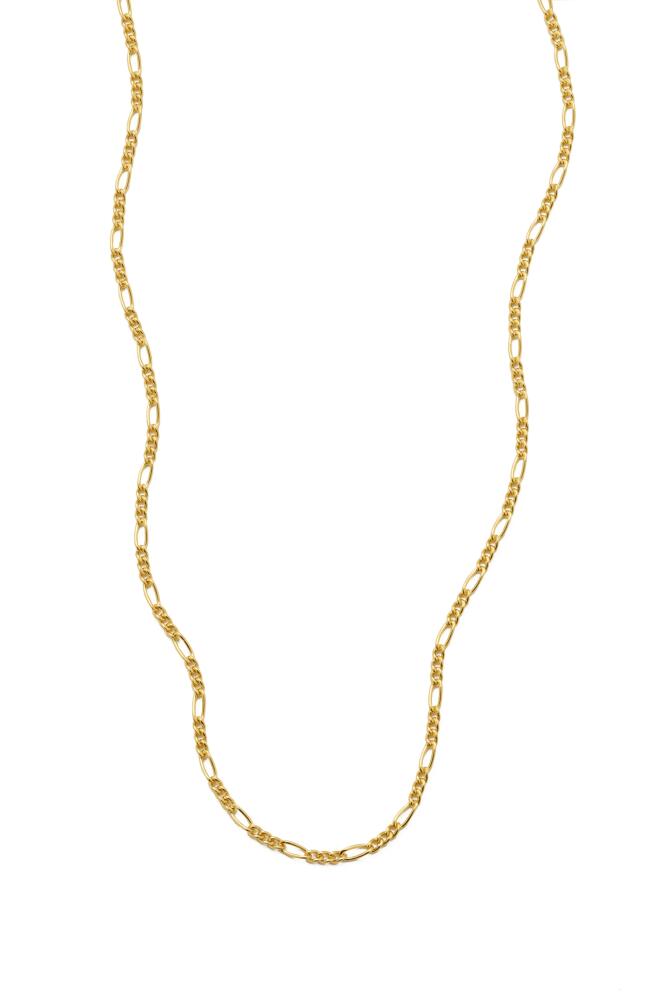 MADE BY MARY Figaro Chain Necklace in Gold Cover