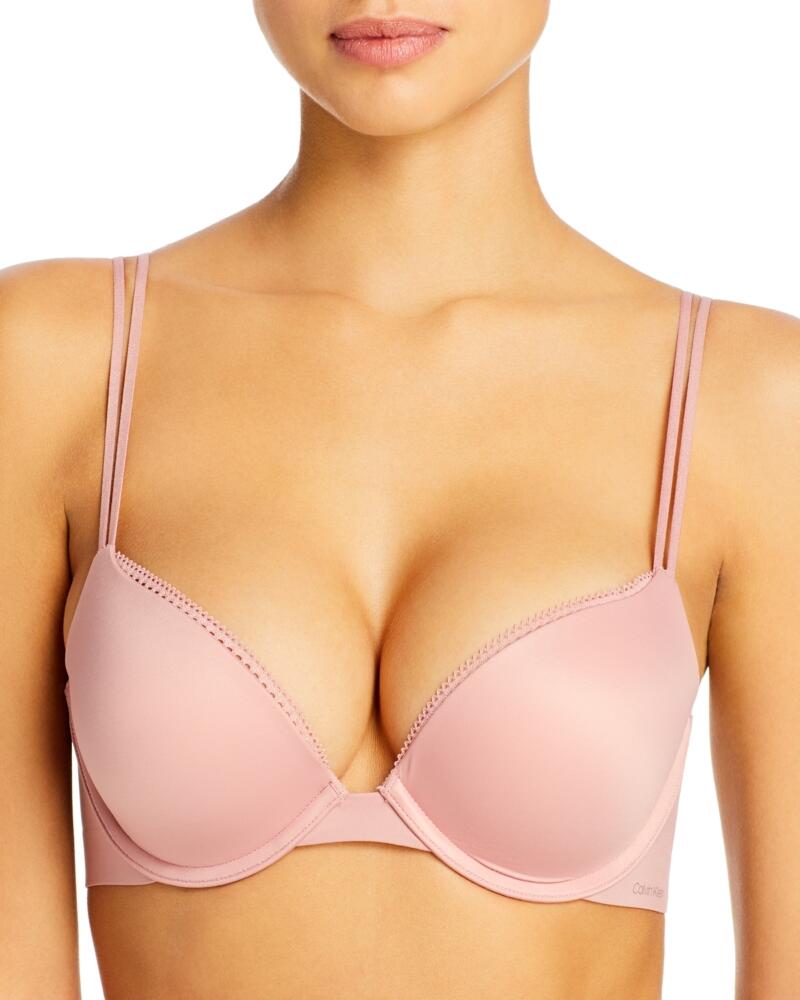 Calvin Klein Liquid Touch Push-Up Plunge Bra Cover