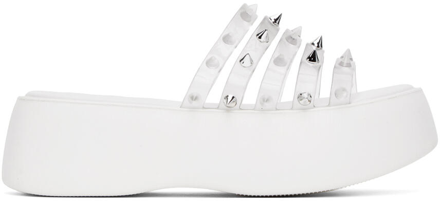 Jean Paul Gaultier White Melissa Edition Becky Punk Love Sandals Cover