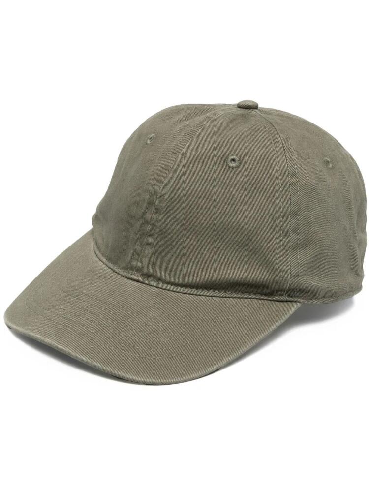 John Elliott washed cotton baseball cap - Green Cover