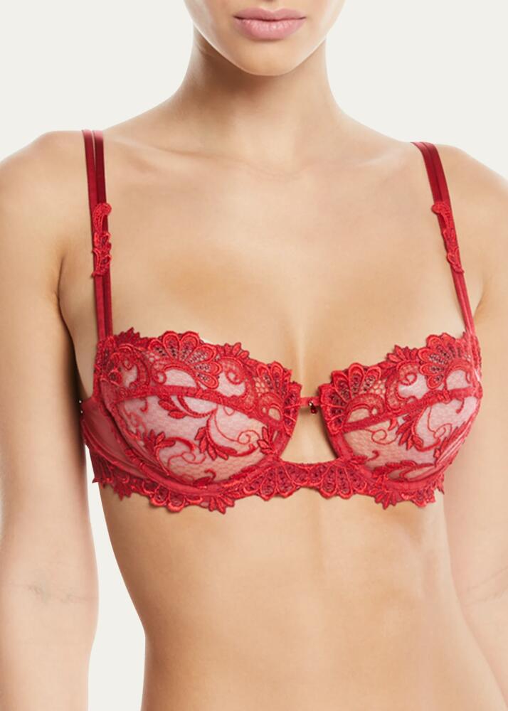 Lise Charmel Dressing Floral Demi-Cup Bra Cover