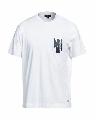 Dunhill Man T-shirt White Cotton Cover