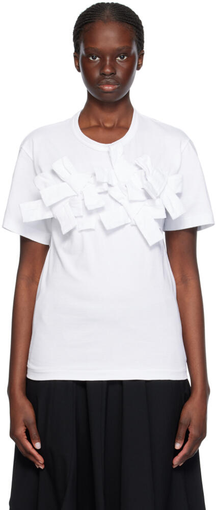 Comme des Garçons Comme des Garçons White Bow T-Shirt Cover