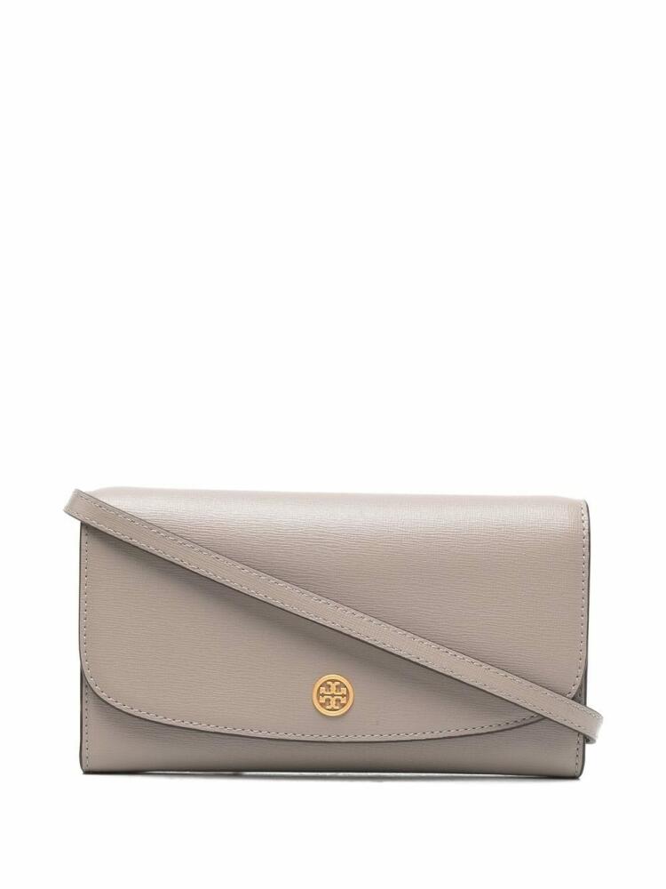 Tory Burch ROBINSON CHAIN WALLET - Grey Cover