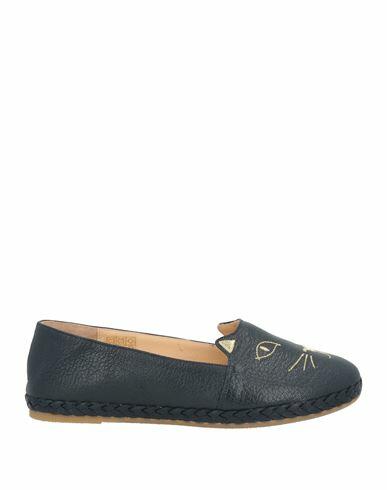 Charlotte Olympia Woman Ballet flats Midnight blue Soft Leather Cover