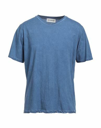 Officina 36 Man T-shirt Midnight blue Organic cotton Cover