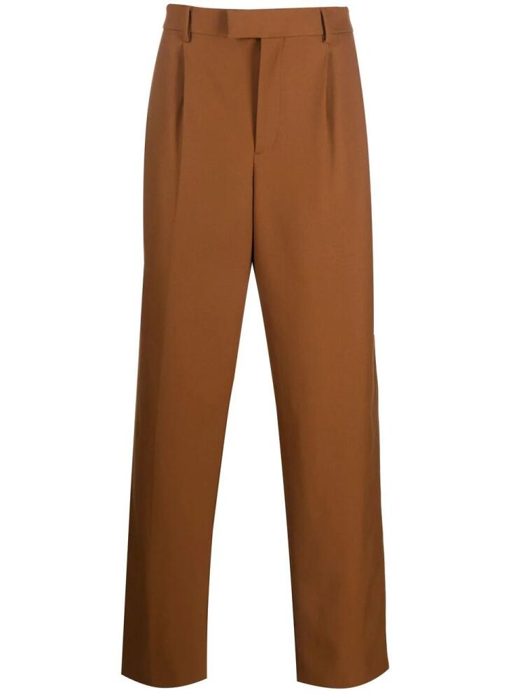 VTMNTS plain tailored trousers - Brown Cover