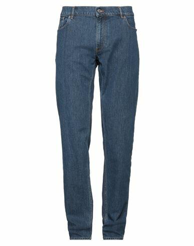 Trussardi Man Jeans Blue Cotton, Elastane Cover