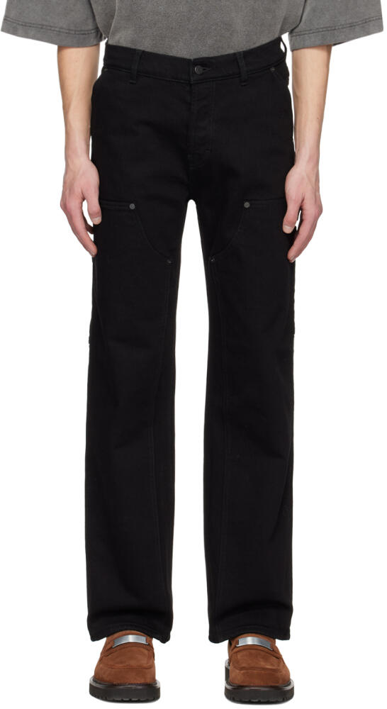 Filippa K Black Paneled Jeans Cover