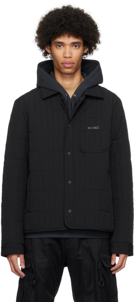 MACKAGE Black Mateo Down Jacket Cover