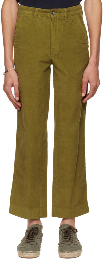 Bode Green Standard Trousers Cover