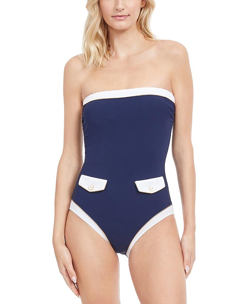 Gottex High Class Bandeau One Piece Swimsuit Cover