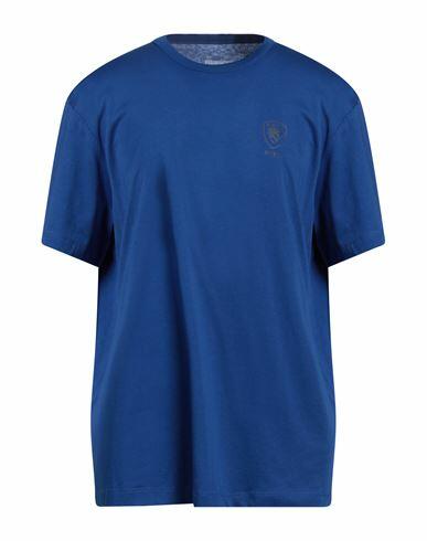 Blauer Man T-shirt Blue Cotton Cover