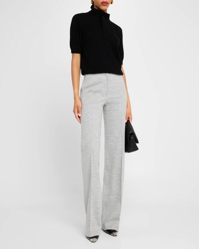 Akris Cashmere Knit Top with Knot Detail Cover