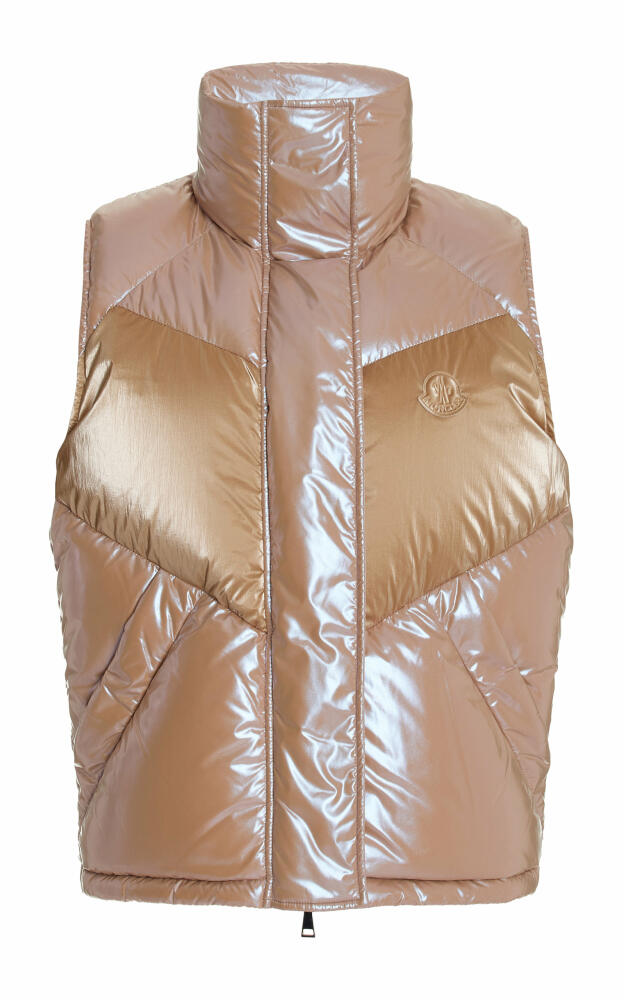 Moncler - Faucille Iridescent Down Vest - Metallic Cover