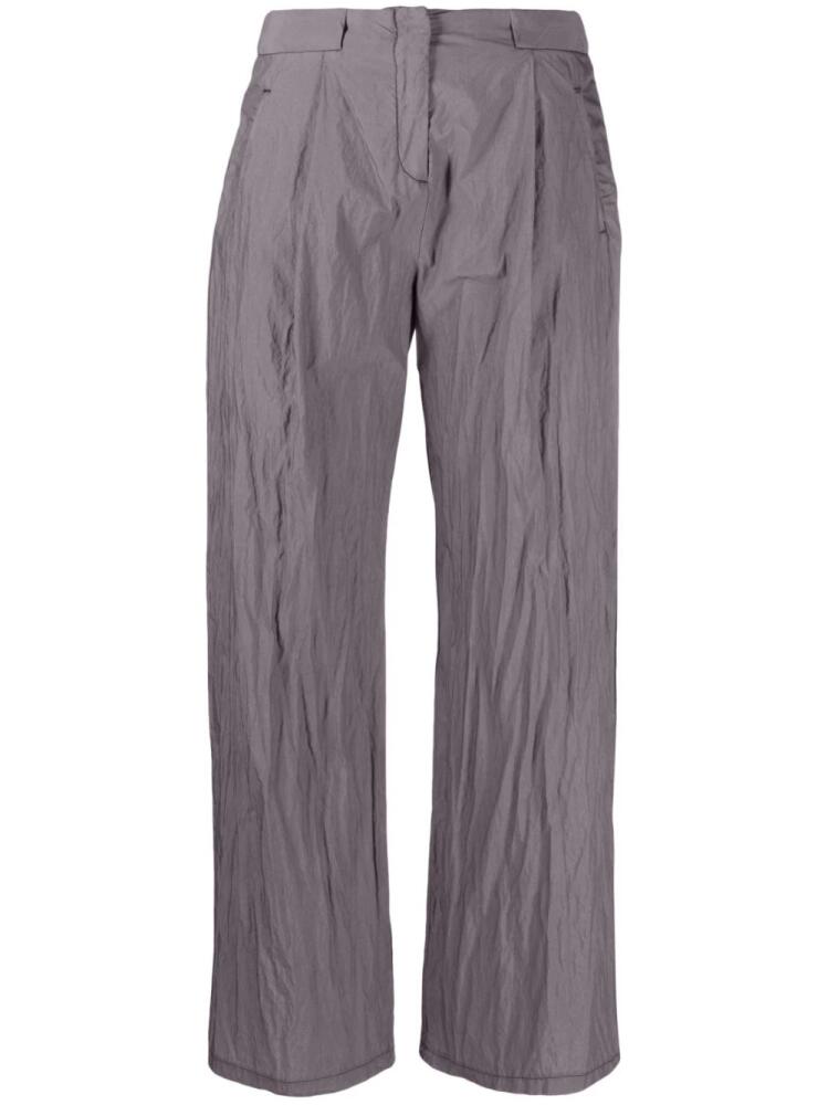 OUR LEGACY Serene crinkled trousers - Purple Cover