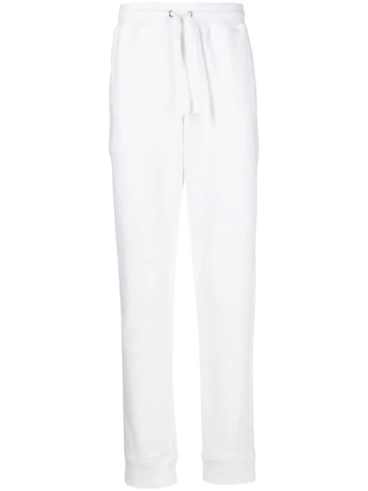 Valentino Garavani Rockstud-embellished cotton track pants - White Cover