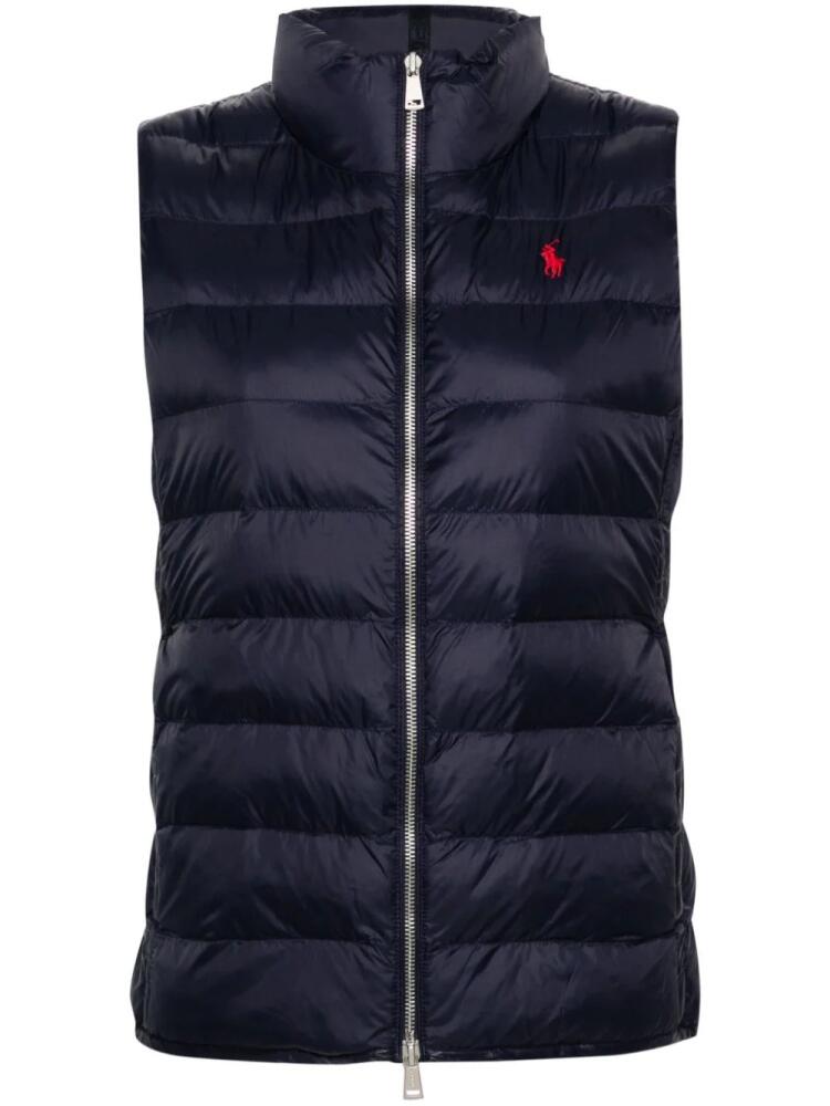 Polo Ralph Lauren Polo Pony-embroidered gilet - Blue Cover