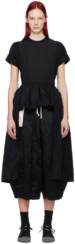 Black Comme des Garçons Black Cutout Minidress Cover