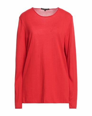 Brian Dales Woman Sweater Red Cotton Cover