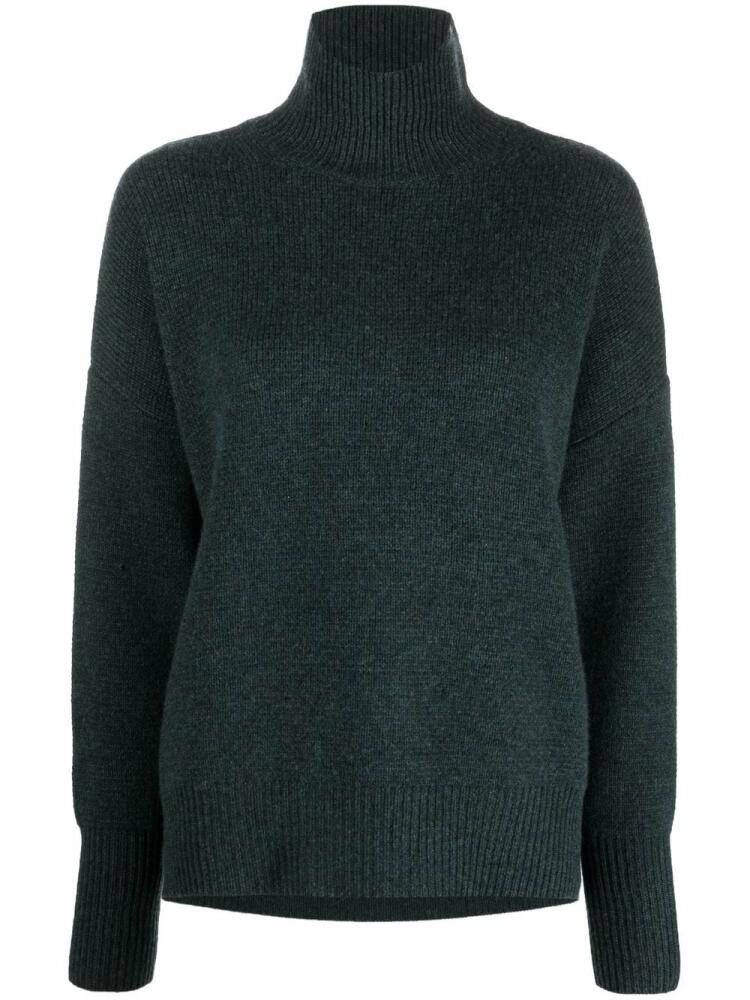 Le Kasha roll-neck knit jumper - Green Cover