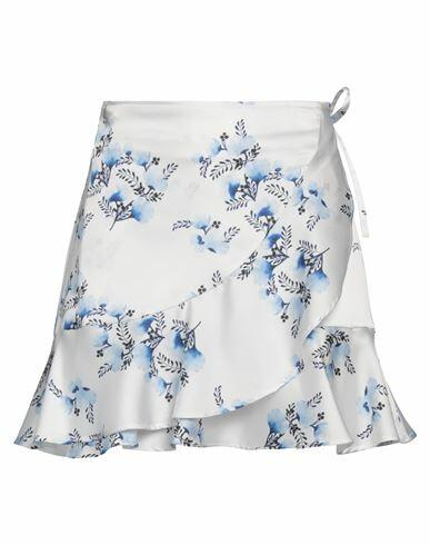 Chiara Ferragni Woman Mini skirt White Polyester Cover