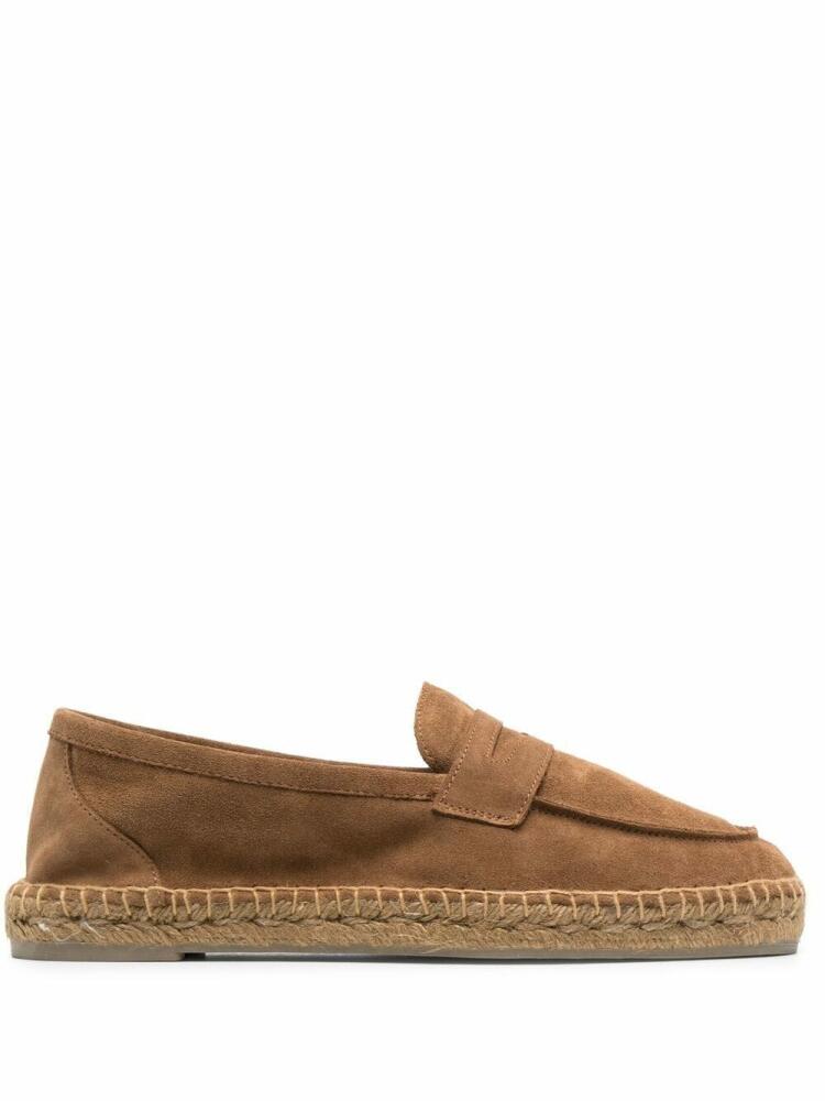 Castañer Nacho penny loafer espadrilles - Brown Cover