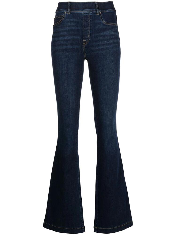 SPANX high-waist flared jeans - Blue Cover