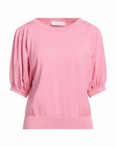 Kaos Woman Sweater Pink Viscose, Polyester Cover