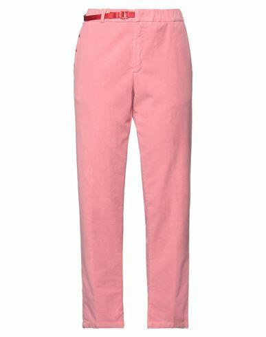 White Sand Woman Pants Pink Cotton, Elastane Cover