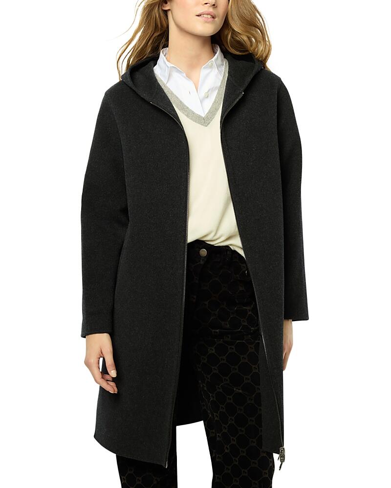 Gerard Darel Landie Hooded Wool Coat Cover