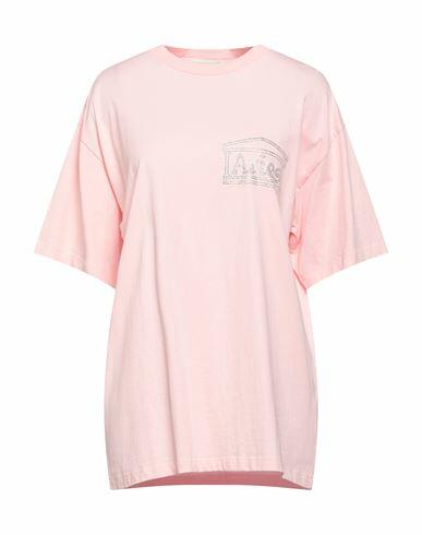 Aries Woman T-shirt Pink Cotton Cover