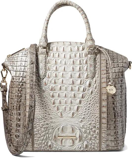 Brahmin Large Duxbury Satchel (Fairest Grey) Satchel Handbags Cover