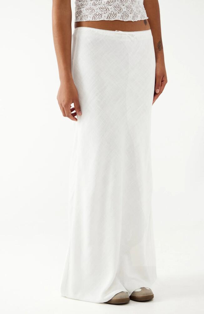 BDG Urban Outfitters Maxi Skirt in White Cover