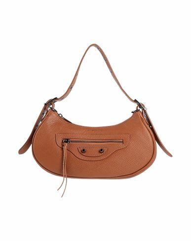 My-best Bags Woman Shoulder bag Camel Leather Cover