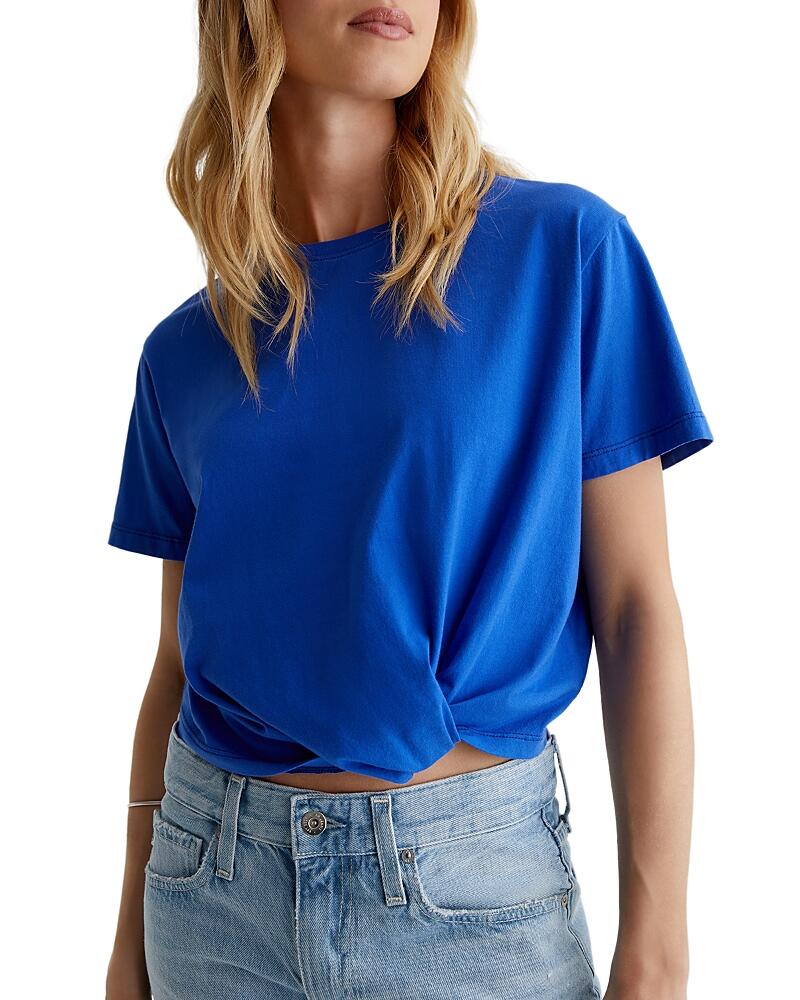 Ag Clara Waist Knotted Tee Cover