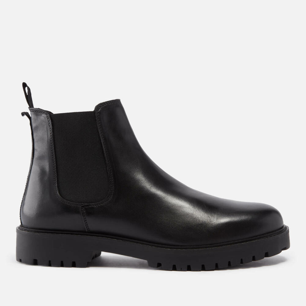 Walk London Men's Sean Leather Chelsea Boots - Black Cover