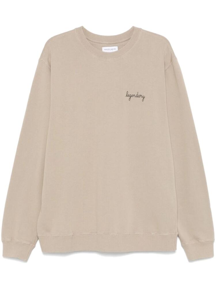 Maison Labiche Charonne sweatshirt - Neutrals Cover