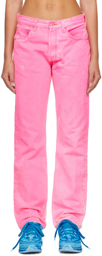 NotSoNormal Pink High Jeans Cover