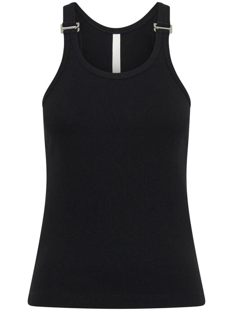 Dion Lee E-Hoop ribbed tank top - Black Cover