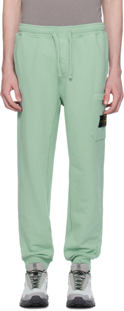 Stone Island Green Patch Sweatpants Cover