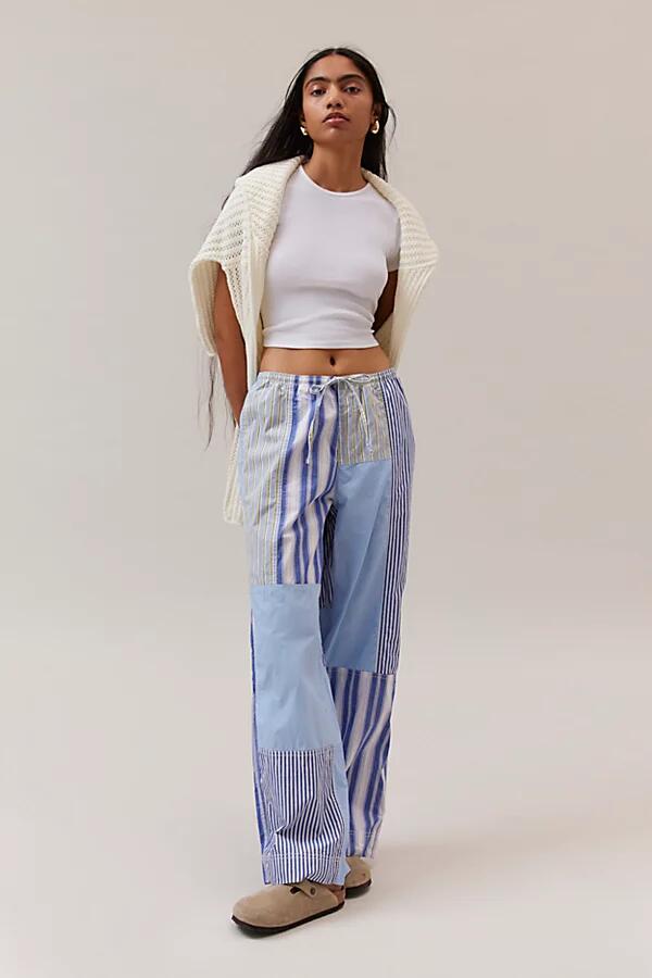 BDG Joey Colorblock Pant in Blue Cover