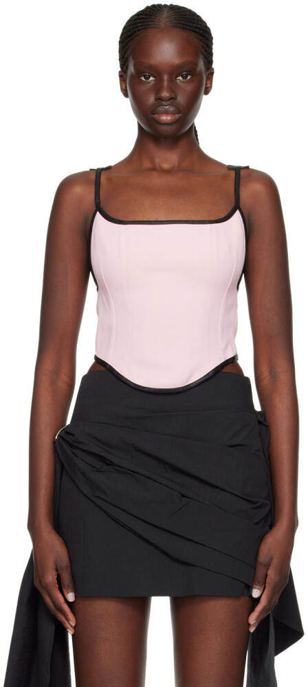 Paris Georgia Pink Nina Tank Top Cover