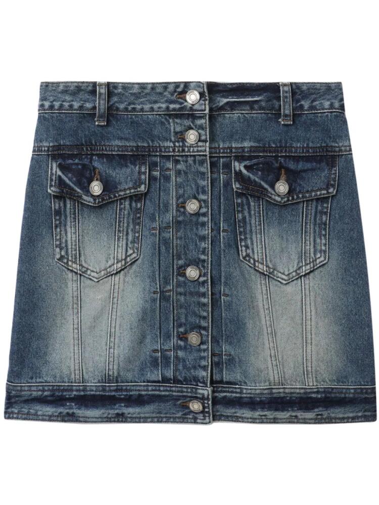 Juun.J button-up denim skirt - Blue Cover