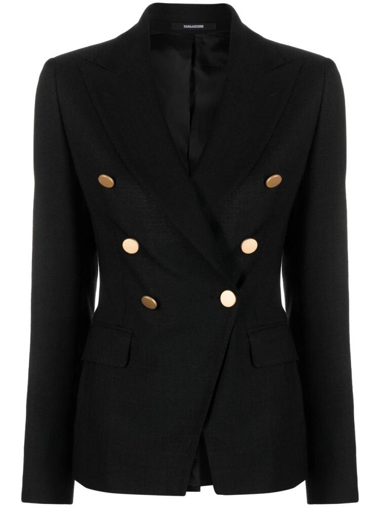 Tagliatore double-breasted blazer - Black Cover